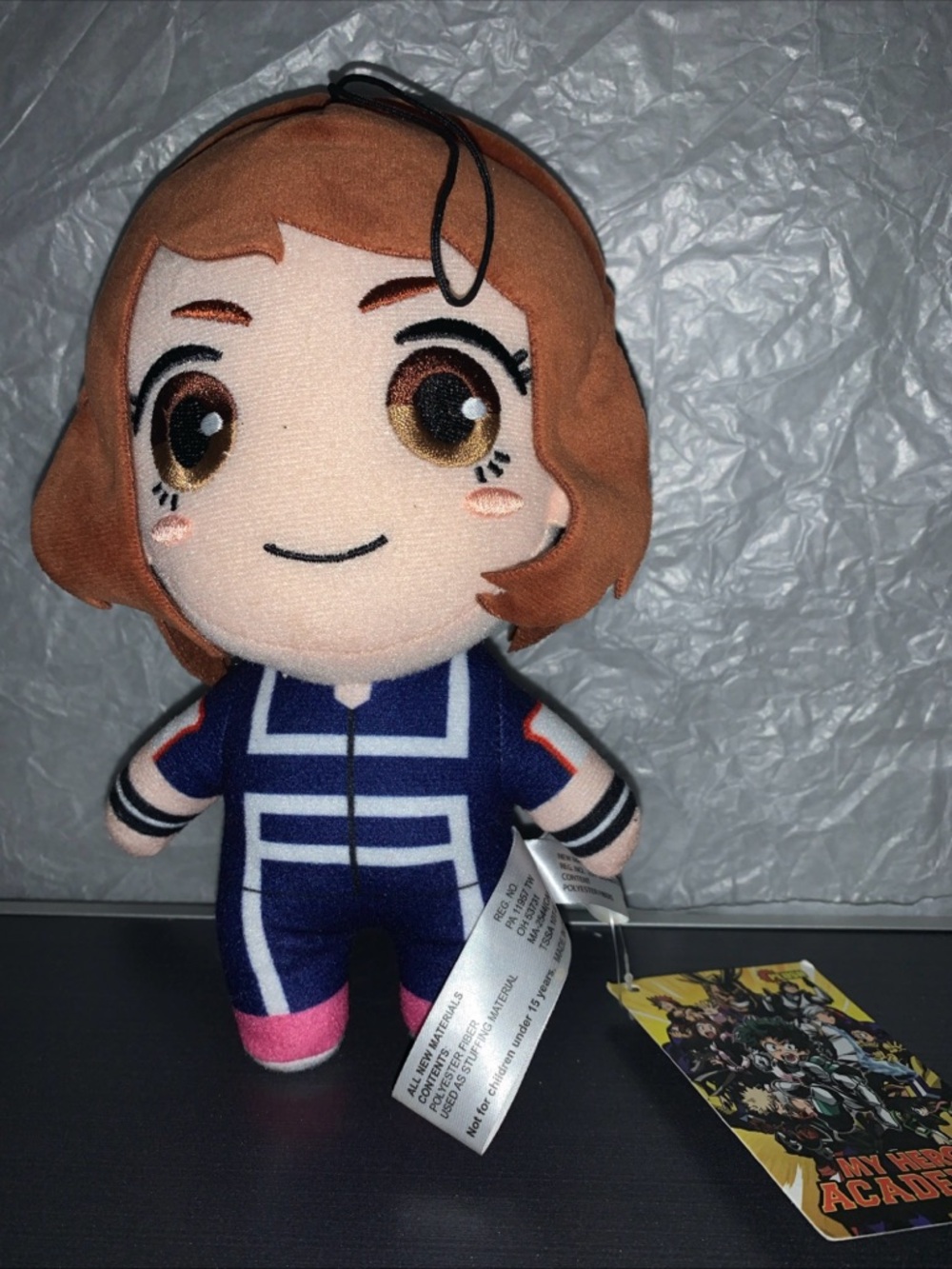 Official OCHACO URARAKA SPORTSWEAR My Hero Academia 8 in. Plush GE (Uravity)